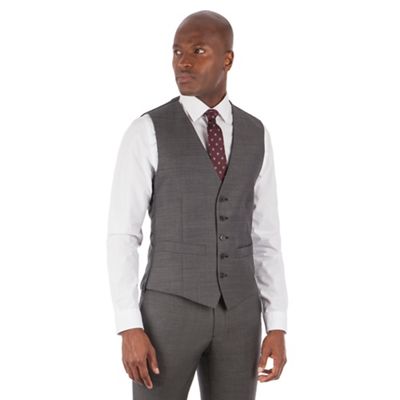 Charcoal pick and pick waistcoat